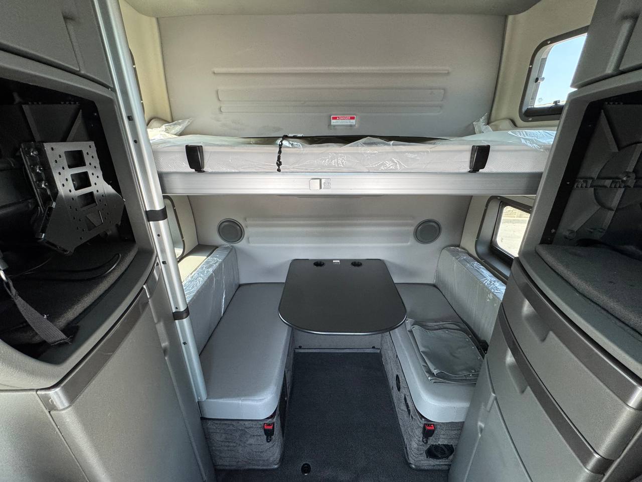 Cab interior